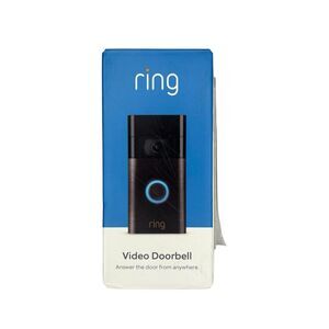 Ring Video Doorbell Second Generation Wi-Fi 1080p HD Camera Motion Detection NEW